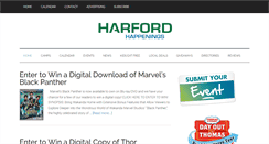 Desktop Screenshot of harfordhappenings.com